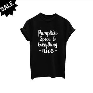 Pumpkin Spice & Everything Nice T-Shirt NWT